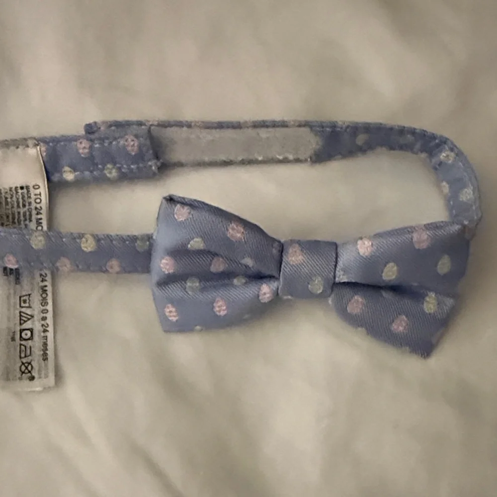 Janie and Jack Easter Polka Dot Bow Tie